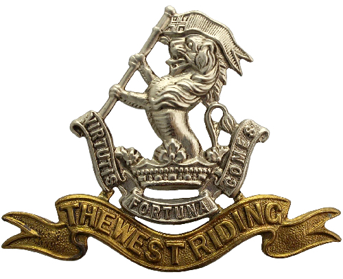 West Riding cap badge